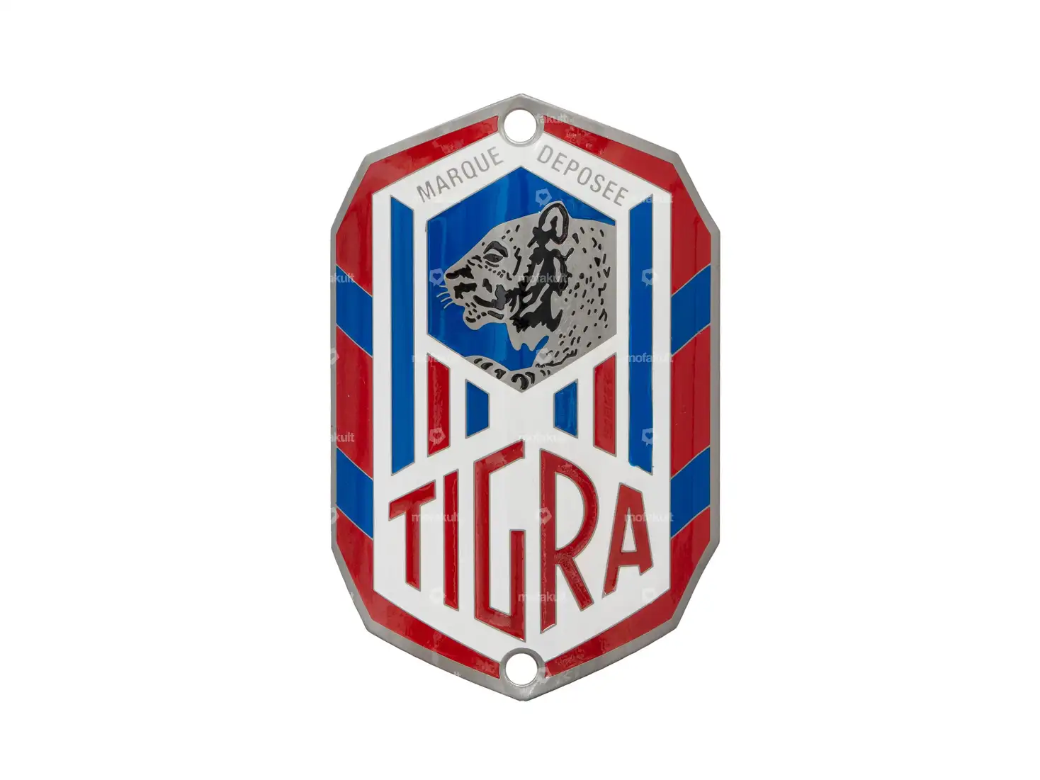 281099-6d4f038c66031d6a161cd795ff0b-1 «Tigra» Markenschild zum Steuerrohr gebogen